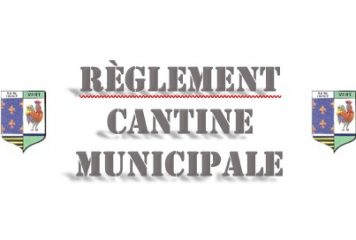 Règlement & Avenant de la Cantine Municipale 2024-2025