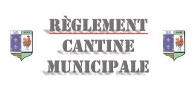 Règlement et avenants de la Cantine Municipale 2023-2024