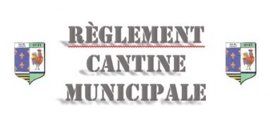Règlement & Avenant de la Cantine Municipale 2024-2025