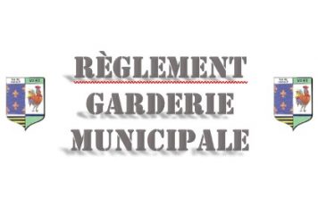 Règlement & Avenant de la Garderie Municipale 2024-2025